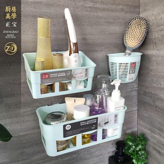 Kệ Treo Nhà Tắm Nhà Bếp Đa Năng Kèm Miếng Dán Tường chắc chắn