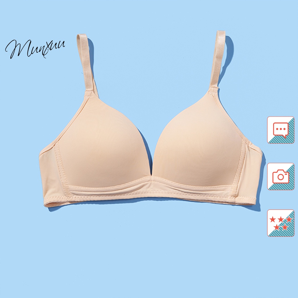 Áo ngực mút mỏng không gọng MUNXUU, chất liệu su đúc mềm mại nâng ngực nhẹ nhàng – AV23 spe