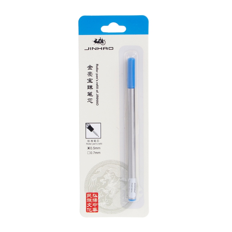 Ruột bút bi JINHAO mực đen/ xanh dương ngòi 0.5mm/ 0.7mm tiện lợi