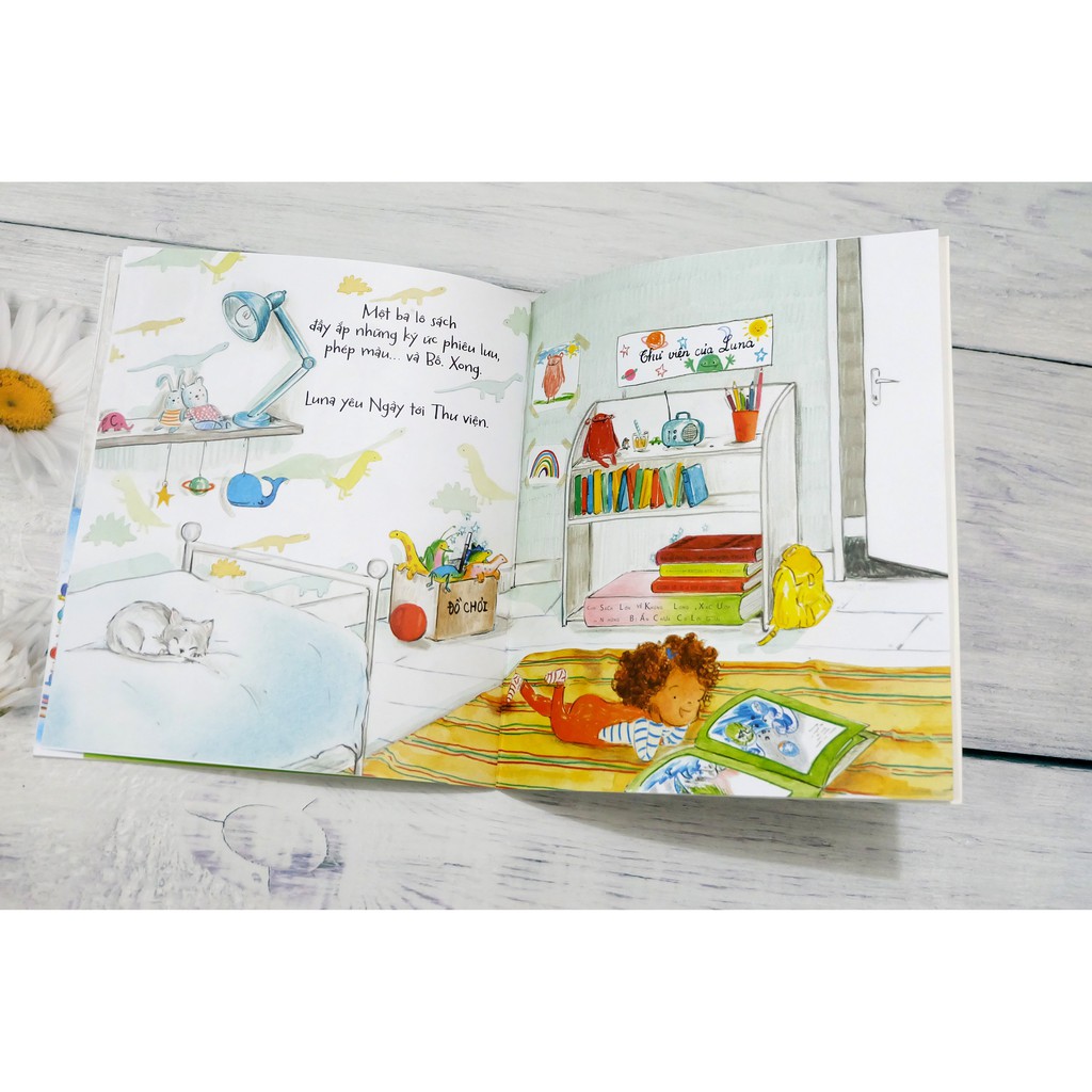Ảnh Sách TN - Luna Yêu Ngày Tới Thư Viện - Vizibook 4