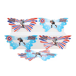 Set MEGA trang trí sinh nhật chủ đề Siêu Anh Hùng ( captain )