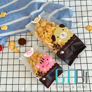 Set 50 Túi Nhựa Đựng Bánh Kẹo Trang Trí Giáng Sinh Năm Mới