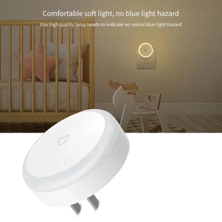 Xiaomi Mijia LED đèn cảm biến ánh sáng, điều khiển cảm ứng, 0.4W 1.5LM 2400K, đèn tường cho phòng ngủ, phòng khách