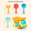 Bộ Đồ Chơi 9/10 Món Bằng Nhựa Cho Bé