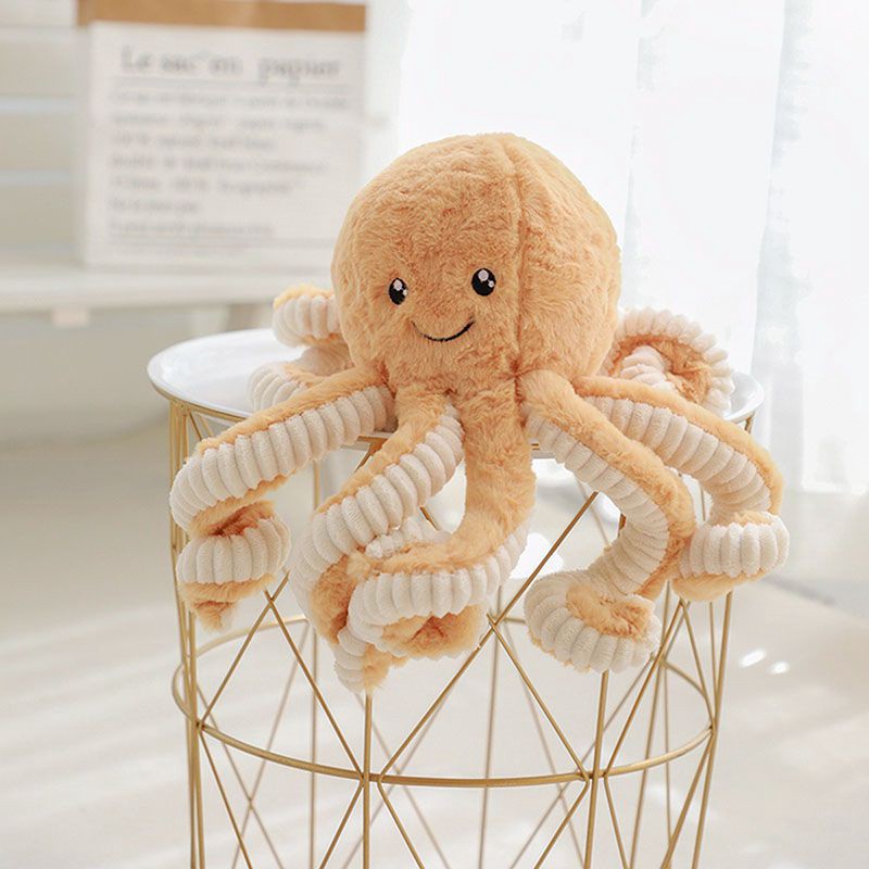 Bạch Tuộc Dễ Thương Sang Trọng Đồ Chơi Nhồi Bông Gối Sang Trọng Động Vật Búp Bê Trẻ Em