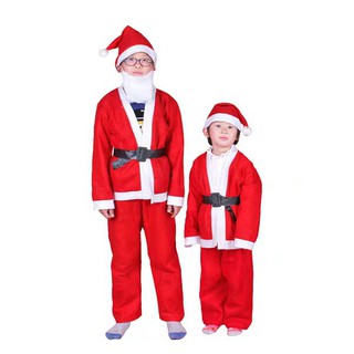 Váy và bộ đồ noel nỉ cho các bé từ 4 -12 tuổi