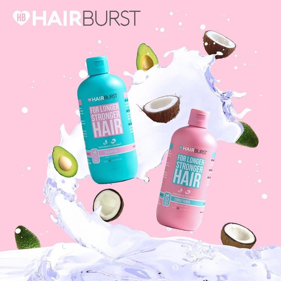 Cặp dầu gội xả HAIRBURST kích thích tóc mọc dài hơn chắc khỏe hơn 350ml | Shopee Việt Nam