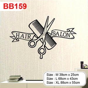 Decal trang trí tiệm Barber, Salon, thu hút khách hàng, tăng doanh thu, tạo điểm nhấn P10