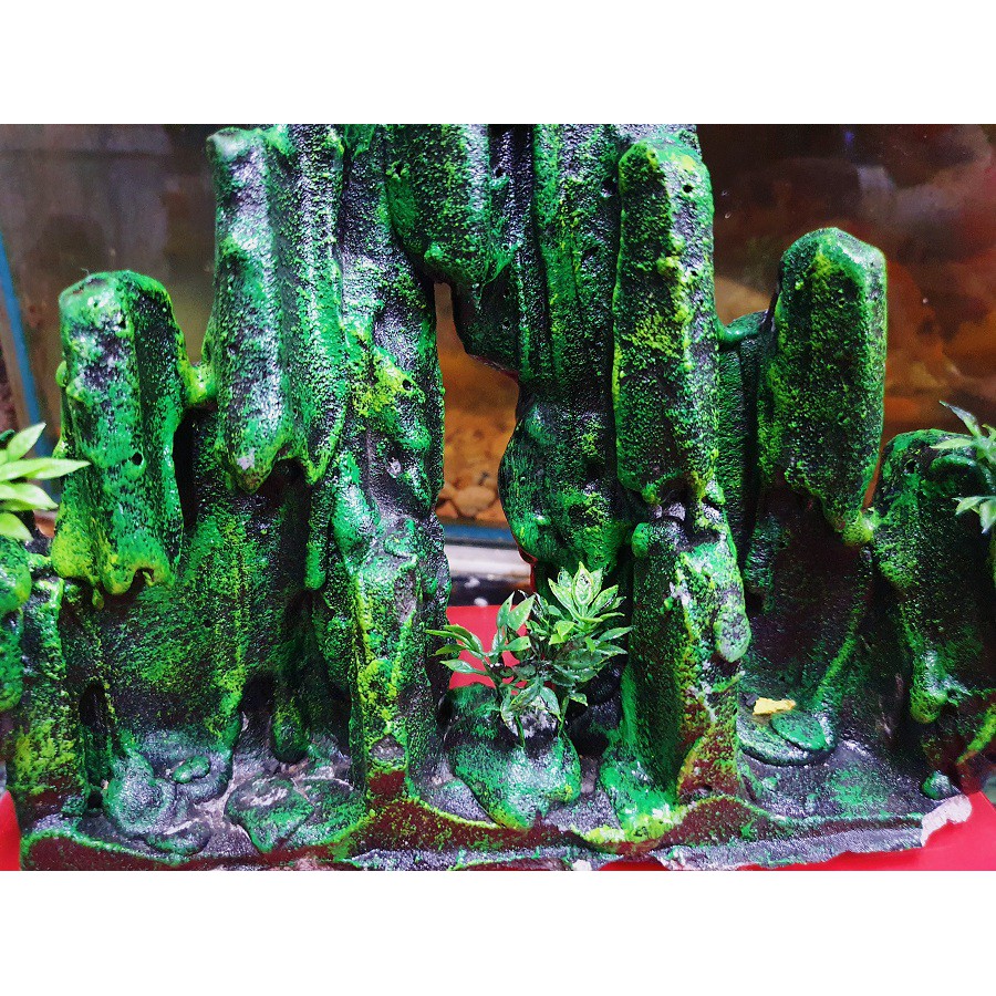 THÁC TRANG TRÍ HỒ CÁ NON BỘ 22X4X22CM (MÀU NGẪU NHIÊN)