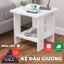 Kệ gỗ bàn trà trang trí kệ trang trí để đầu giường kích thước 40X40cm dễ dàng lắp ghép