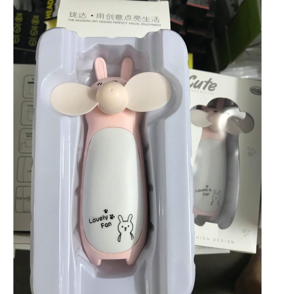 Quạt đèn cầm tay mini Cute