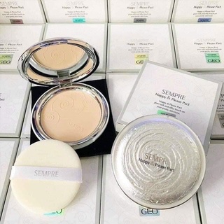Phấn Phủ Siêu Mịn Hàn Quốc [Hàng Auth] - Geo Sempre Happy & Please Pact