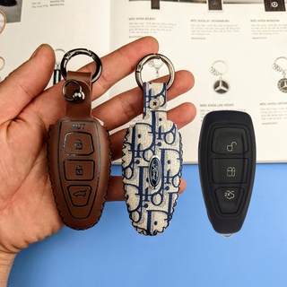 Bao Da Chìa Khóa Ford  Focus, Fiesta, Ecosport 2014-2017 Không Dây (FF)