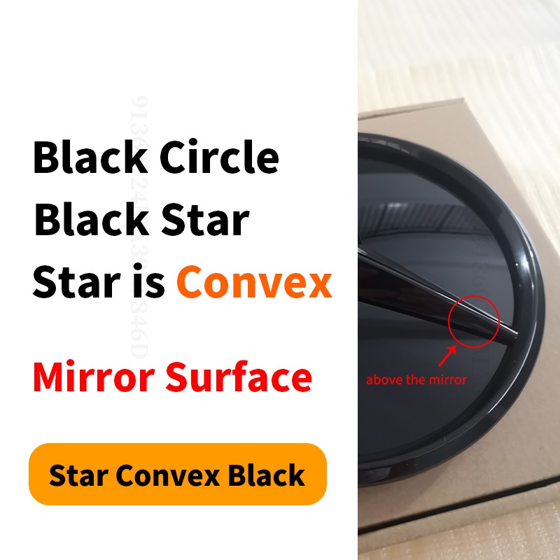 Lưới Tản Nhiệt Logo Huy Hiệu Cho Xe Mercedes W204 W205 W176 Benz A B W245 C E W212 W213 Biểu Tượng G V Vito Viano GLA X156 CLA C117 ML W166 GLK GLC Logo Nướng Ngôi Sao Điều Chỉnh Phụ Kiện