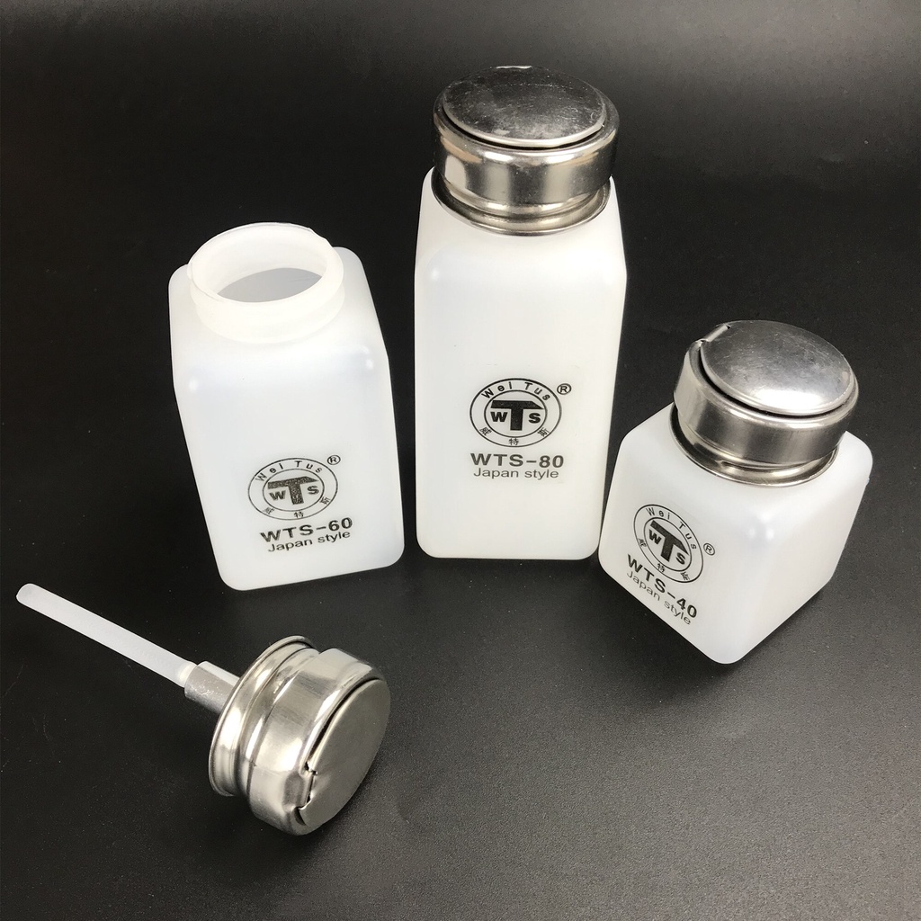 250ML / 180ML / 120ML Nhựa Máy Bơm Chai Rượu Lỏng Hộp Đựng Để Vệ Sinh Bảng Điều Khiển Điện Thoại Di Động Công Cụ Sửa Chữa