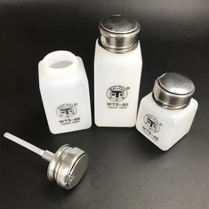 250ML / 180ML / 120ML Nhựa Máy Bơm Chai Rượu Lỏng Hộp Đựng Để Vệ Sinh Bảng Điều Khiển Điện Thoại Di Động Công Cụ Sửa Chữa