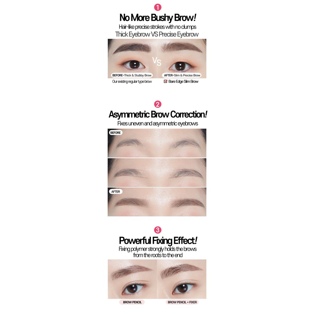 Ảnh Bút vẽ lông mày ETUDE Bare Edge Slim Brow 2