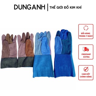 Găng tay da hàn Kim Khí Dung Anh găng tay chống nóng, chống tia lửa hàn