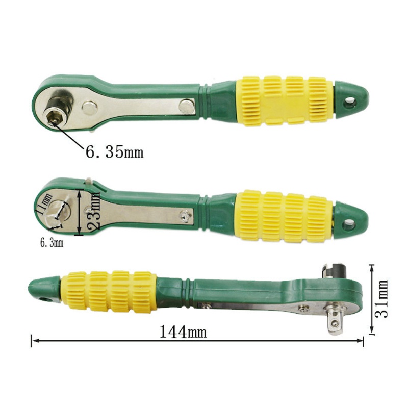 Cờ lê mini 1 / 4 thiết kế chuyên dụng cho sửa chữa