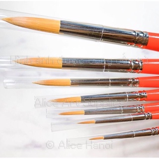 [Hỏa tốc HCM] Cọ Vẽ Màu Nước Happy Series 1845 - Đầu Tròn và Đầu Set - Nhiều Size Khác Nhau