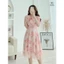 ĐẦM XÒE VOAN HOA SANG TRỌNG - THỜI TRANG TÔN DÁNG , SANG CHẢNH QUÝ PHÁI CHO CÁC NÀNG HIYU FASHION