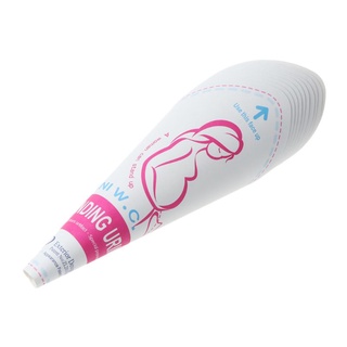 Bộ 10 cái phễu giấy đi vệ sinh đứng ngoài trời cho nữ đi du lịch cắm trại