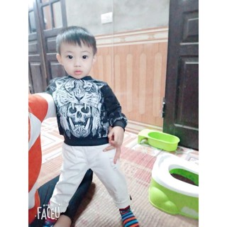 Áo phông dài tay mùa thu cho bé trai