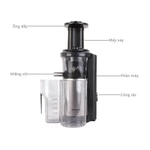 Máy ép hoa quả chậm Panasonic MJ-L500SRA - Bảo hành 12 tháng - Hàng chính hãng — ảnh 2