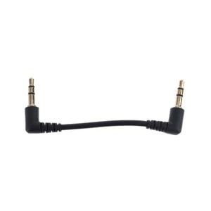 BTM Dual Right Angle Male 3 5mm Dây cáp cho máy ảnh micrô trộn