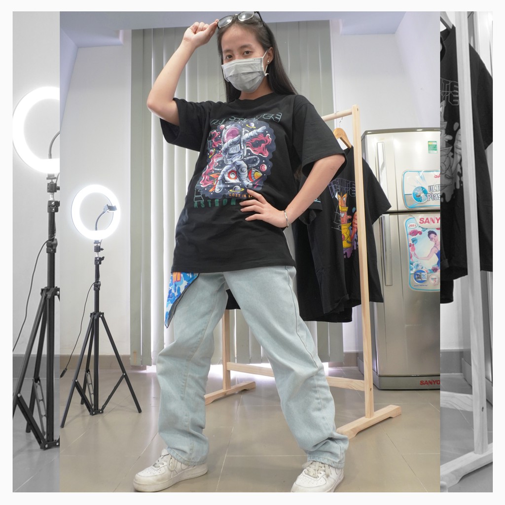 Áo thun INFINITEE Fni0402, Thun 100% Cotton - form rộng Unisex.