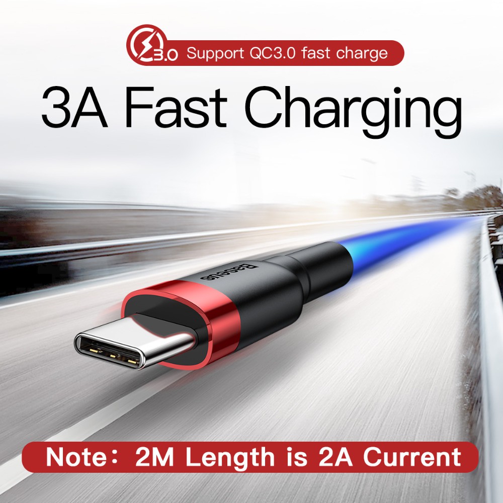 Ảnh Dây Cáp Sạc USB Loại C Baseus Chất Lượng Cao Cho Mi iP Mobile Phone 2