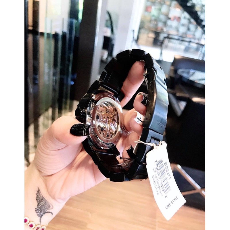 ng H Fossil Nam Chinh Hang BQ2271 Nate Mechanical Skeleton Dial Black Stainless Steel Men s Watch Shopee Vi t Nam