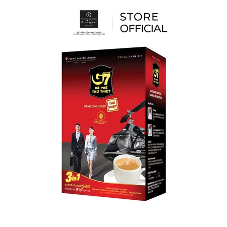 Cà Phê Hòa Tan G7 3in1 Trung Nguyên – Hộp 18 Gói – Cà Phê Sữa Hòa Tan Tiện Lợi, Đậm Vị Việt