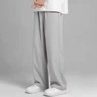 Quần ống rộng Bằng Lụa Lạnh Mỏng Thoáng Khí PLUS Size Cho Nam 40-130KG