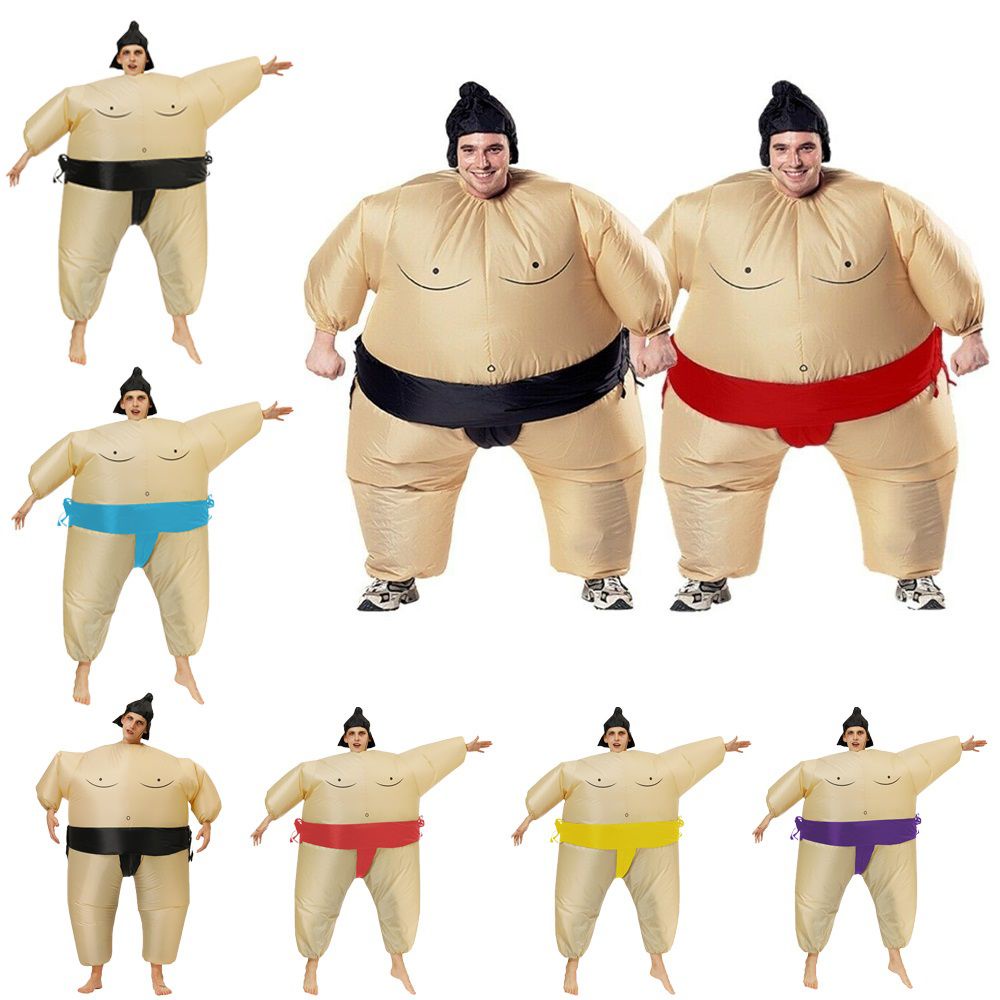 Trang phục Sumo bơm hơi sáng tạo cho trẻ em và người lớn làm cho niềm vui mỗi dịp
