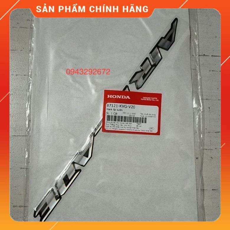Tem Chữ Nổi Honda Air Blade 110 Fi 2010 ( 87121KVGV20 ) | Shopee Việt Nam