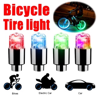 Đèn LED Nhiều Màu Gắn Van Bánh Xe Chống Thấm Nước