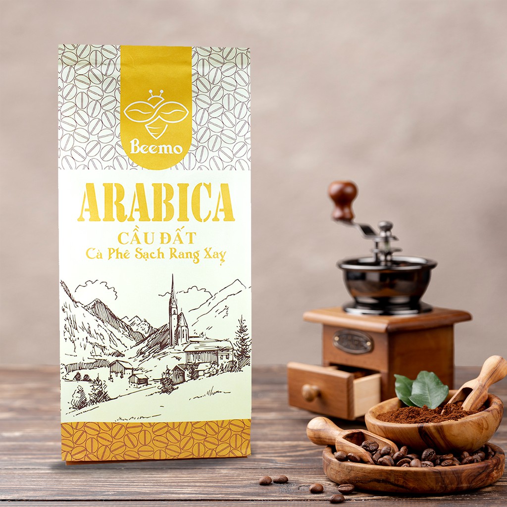 Ảnh Cà phê nguyên chất Arabica Cầu Đất Beemo 3