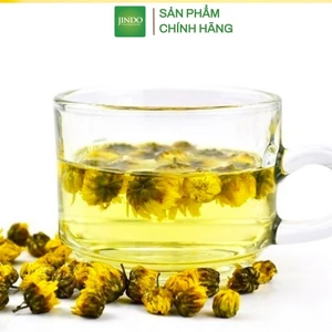 Trà Hoa Cúc Vàng Sấy khô Nguyên Bông JINDO 100g