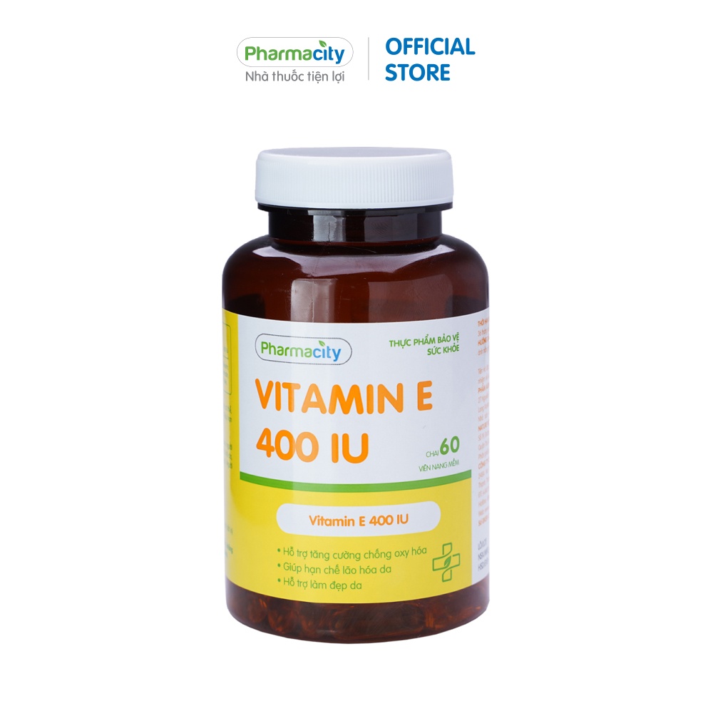 Vitamin E 400 IU là gì?
