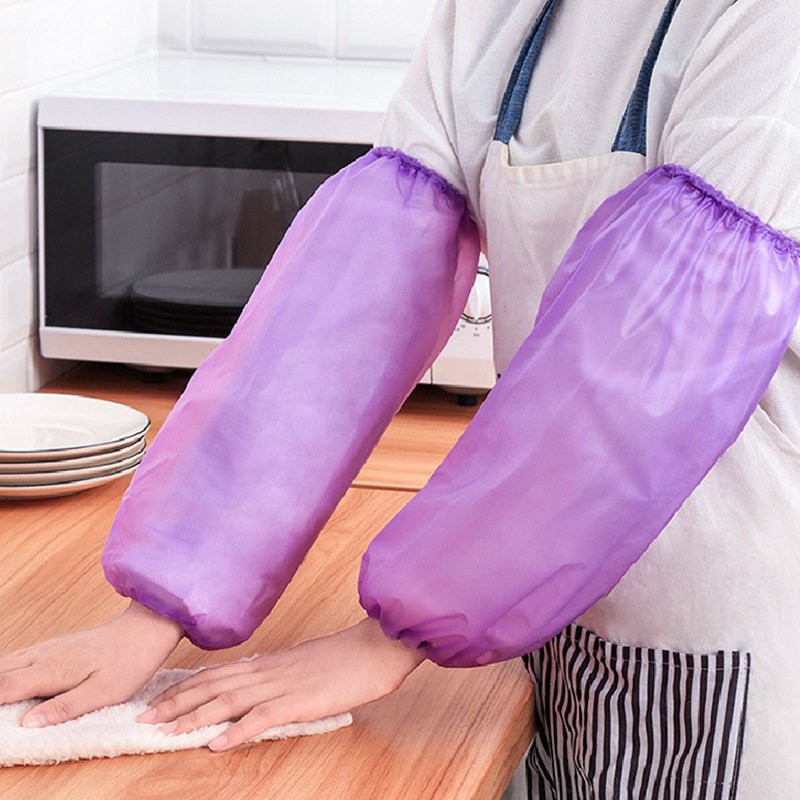 Bao ống tay vệ sinh nhà cửa, bao ống tay chống bắn dầu trong nội trợ