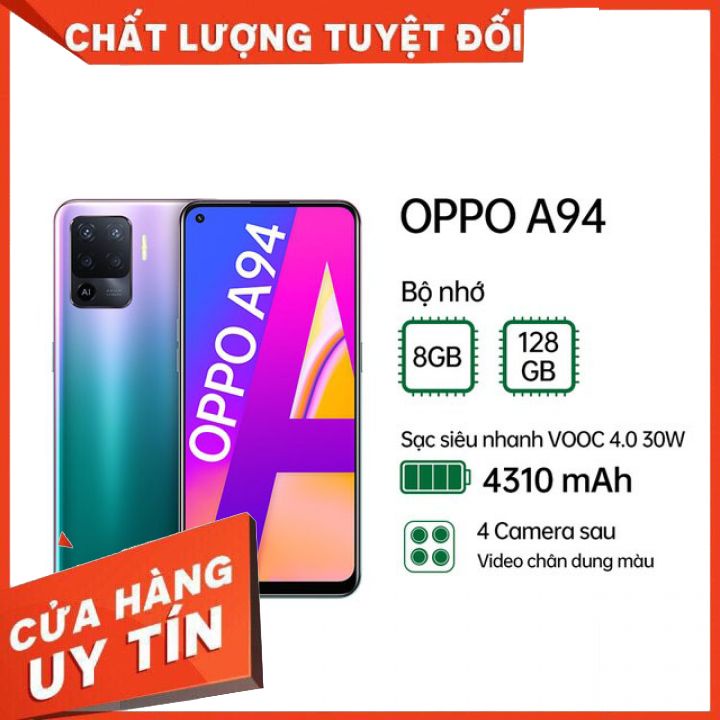 Điện thoại OPPO A94 (8GB/128GB) - Hàng Chính Hãng Full Box Nguyên Seal ...