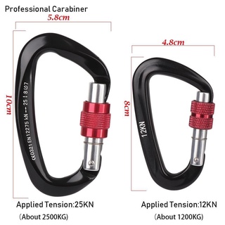 Carabiner D Hình ITRUMPET - An Toàn Cho Các Hoạt Động Ngoài Trời
