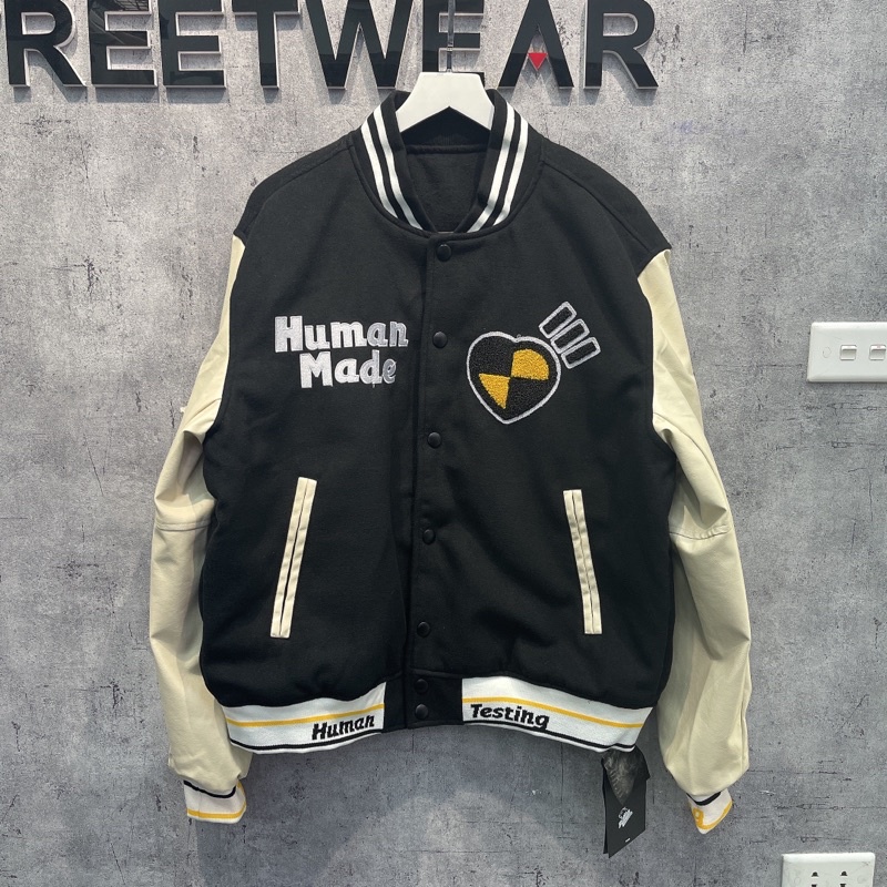 グランドセール HUMAN MADE VARSITY JACKET Yellow XL コート