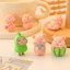 Set 31 mô hình heo dễ thương bày bàn học, tủ sách, bàn làm việc, tiểu cảnh