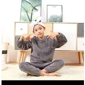 Bộ Lông Cừu mềm mịn cho Mẹ và bé cổ tròn [Clip thật]