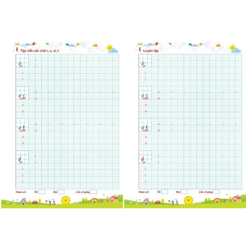 Ảnh Sách - Vở viết chữ thường, chữ hoa, cỡ nhỏ, theo nhóm 1
