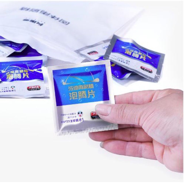 Combo 10 Viên sủi rửa kính xe ô tô và kính trong nhà PKN-0001