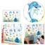 CORALTIDE Decal Dán Tường Tranh Nghệ Thuật Rong Biển Phòng Văn Phòng Phòng Khách Hippocampus