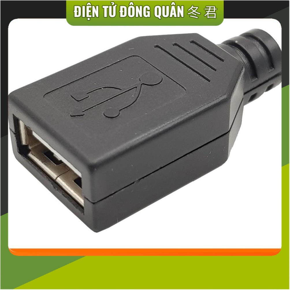 [HCM] Đầu USB A Cái 4P kèm vỏ [ĐIỆN TỬ] | Shopee Việt Nam